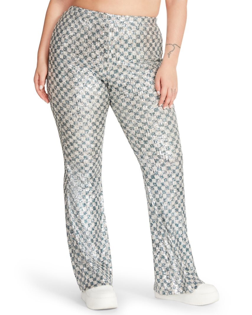 Silver Steve Madden Shae Women's Pants | PH 6107ZDQ